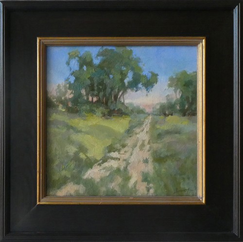 Backroad Home 12x12 $725 at Hunter Wolff Gallery